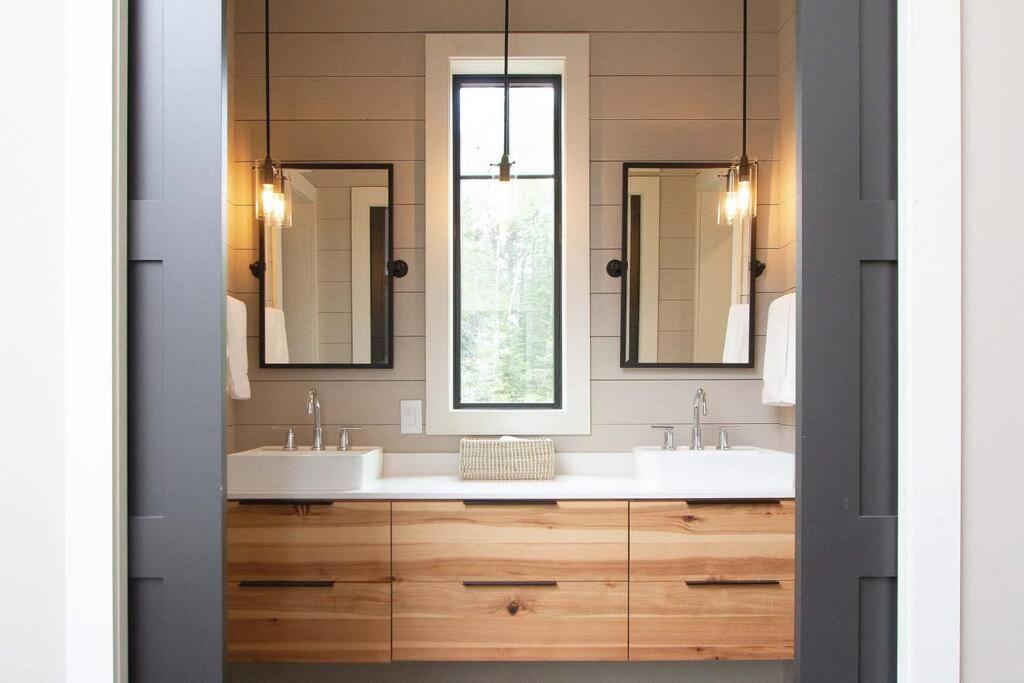New Rustic Modern Cabin At Lutsen Mountains Экстерьер фото
